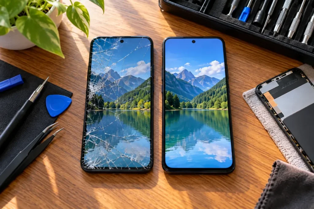 Màn hình chính hãng, OLED, Incell khác nhau thế nào?
